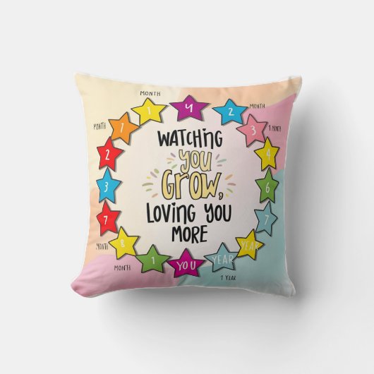 Twaalf sterren van de liefde: Maandelijkse Baby mi Kussen (Voorkant)