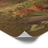 Twaalf terughoudendheid Daniel in de leeuwenkasten Poster (Hoek)