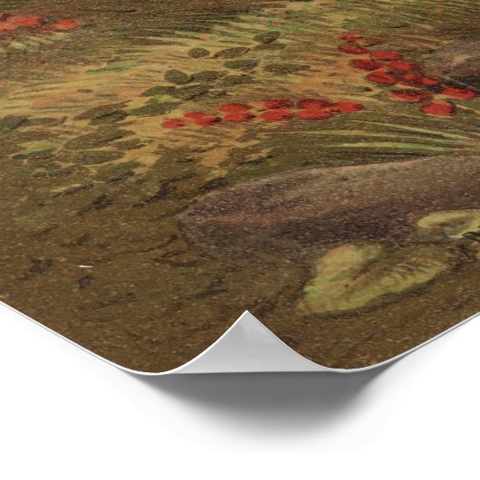 Twaalf terughoudendheid Daniel in de leeuwenkasten Poster (Hoek)