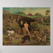 Twaalf terughoudendheid Daniel in de leeuwenkasten Poster (Voorkant)