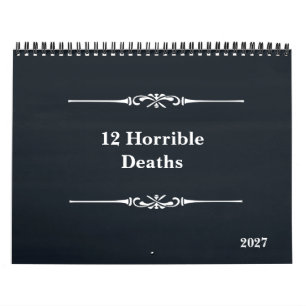Twaalf Verschrikkelijke Doden 2027 Kalender