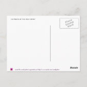 Twaalf vruchten (dansvlammen) - Briefkaart (Achterkant)