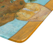 Twaalf Zonnebloemen in een Vase (stilstaand schild Snijplank (Hoek)