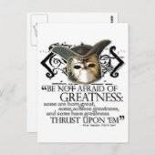 Twaalfde citaat nachtacht briefkaart (Voorkant / Achterkant)