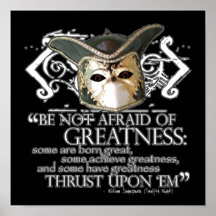 Twaalfde citaat nachtacht poster