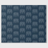 Twaalfde dag kerstcadeaupapier cadeaupapier (Vlak)