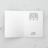 TWAALFDE DAG VAN DE KERST / Gevouwen kerst Kaart (Binnen)