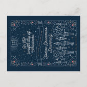 TWAALFDE DAG VAN KERST / KERST BRIEFKAART (Voorkant)