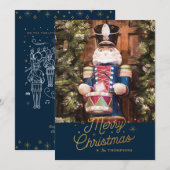 TWAALFDE DAG VAN KERST / Kerstfotokaart Feestdagenkaart (Voorkant / Achterkant)