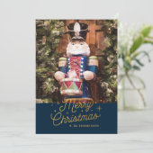 TWAALFDE DAG VAN KERST / Kerstfotokaart Feestdagenkaart (Staand voorkant)