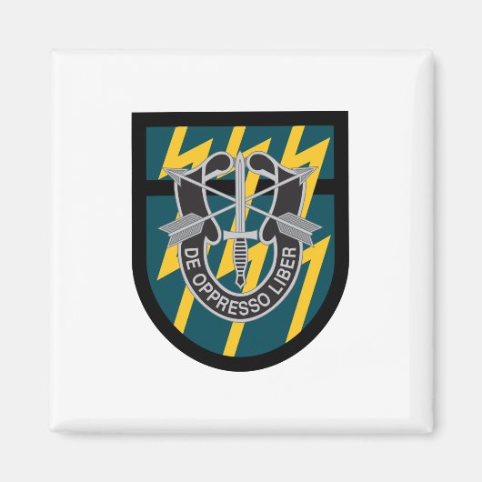 twaalfde groep speciale strijdkrachten (12e SFG) Magneet (Voorkant)