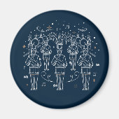 Twaalfde kerstdag Magnet (Voorkant)