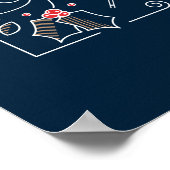 Twaalfde kerstdag Poster 24x36 (Hoek)