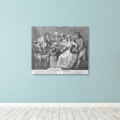 Twaalfde nacht 1794 canvas afdruk (Insitu (Houten vloer))