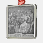 Twaalfde nacht 1794 metalen ornament (Links)