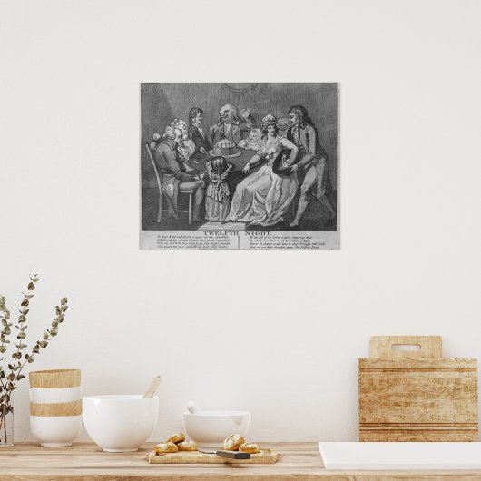 Twaalfde nacht 1794 poster (Keuken)