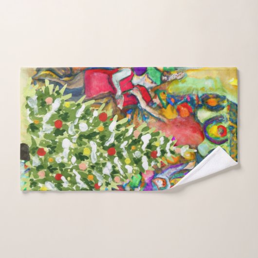 Twaalfde nacht bad handdoek (Handdoek)