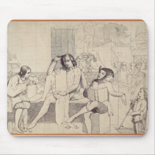 Twaalfde nacht, c.1850 muismat