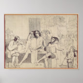 Twaalfde nacht, c.1850 poster (Voorkant)