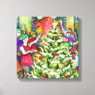 Twaalfde nacht canvas afdruk