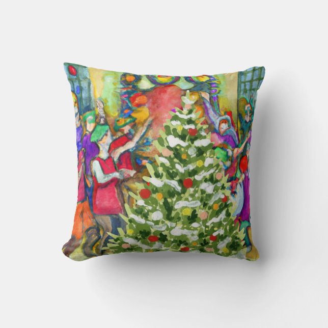 Twaalfde nacht kussen (Voorkant)