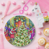 Twaalfde nacht papieren bordje (Feest)