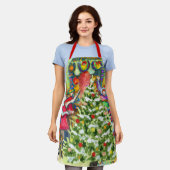 Twaalfde nacht schort (Gedragen)