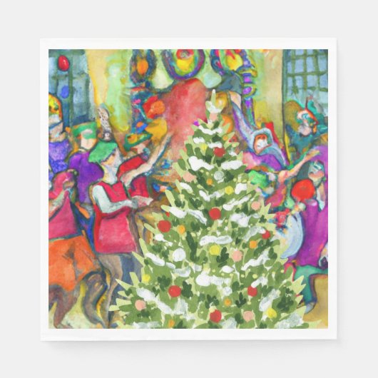 Twaalfde nacht servet (Voorkant)