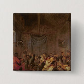 Twaalfde nacht vierkante button 5,1 cm (Voorkant)