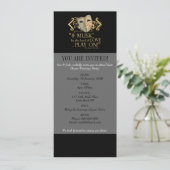 Twaalfde negen muziekprijsopgave (Gold-versie) Kaart (Staand voorkant)