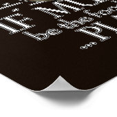Twaalfde Night Music Quote Poster (Hoek)