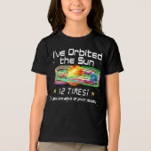 Twaalfde verjaardag! 12e baan van de zon! Cadeau T Tri-Blend Shirt (Voorkant)