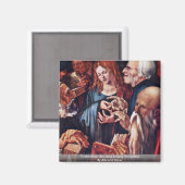 Twaalfjarige Jezus tussen de schrijvers Magneet (Voorkant / Achterkant)