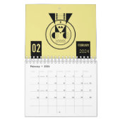 Twaalfvoudig Beest: een geometrische dierenriemrei Kalender (Feb 2026)