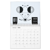 Twaalfvoudig Beest: een geometrische dierenriemrei Kalender (Jan 2026)