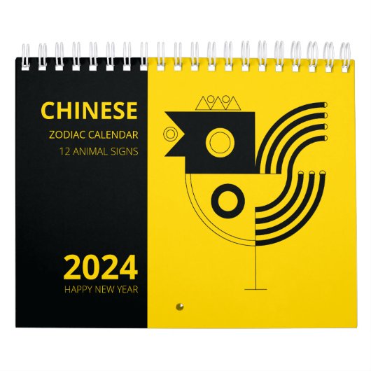 Twaalfvoudig Beest: een geometrische dierenriemrei Kalender (Hoes)