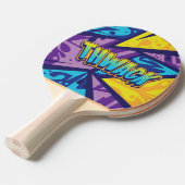 Twack! Smash Tafeltennisbatje (Voorkant Gekanteld)