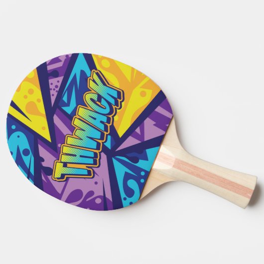 Twack! Smash Tafeltennisbatje (Zijkant)