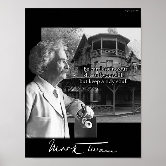 Twain markeren: aangepast ontwerp met verschillend poster (Voorkant)