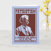 Twain - Patriotisme Kaart (Gele Bloem)