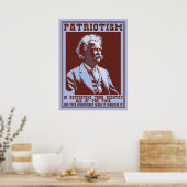 Twain - Patriotisme Poster (Keuken)