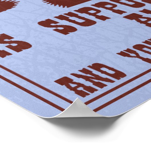 Twain - Patriotisme Poster (Hoek)