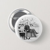 Twain Ronde Button 5,7 Cm (Voorkant /achterkant)