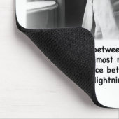 Twain's bliksem Mousepad Muismat (Hoek)
