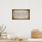 TWAIN'S QUOTE OVER DE JEUGD POSTER (Keuken)