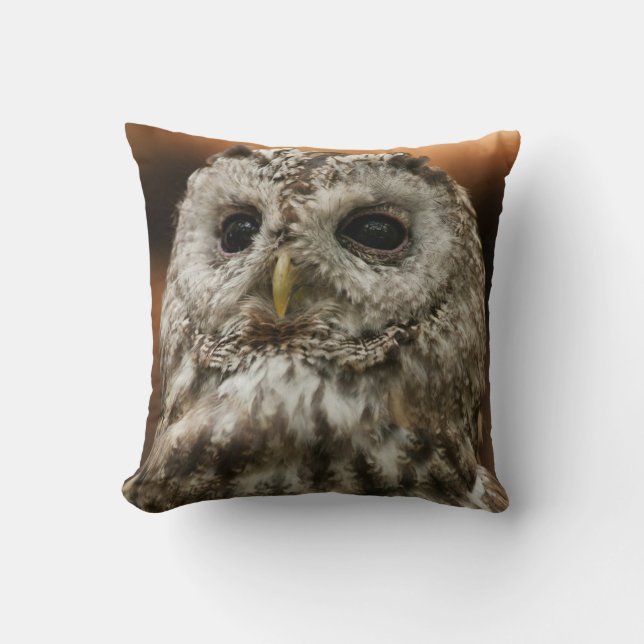 Twany Owl Cushion Kussen (Voorkant)