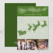 "Twas de avond voor Kerstmis" Fotokaart Feestdagenkaart (Voorkant / Achterkant)