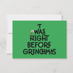 'Twas de Nacht voor Grinchmas Kaart
