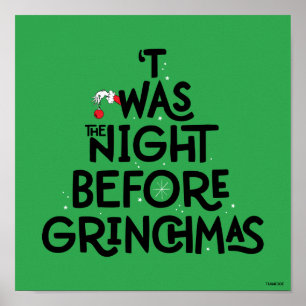 'Twas de Nacht voor Grinchmas Poster