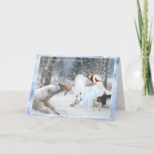 Twas de Nacht vóór Kerstmis - de Kaarten van de (Voorkant)